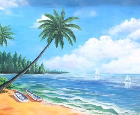 Tranh Phong Canh Treo Phong Khach 447x367